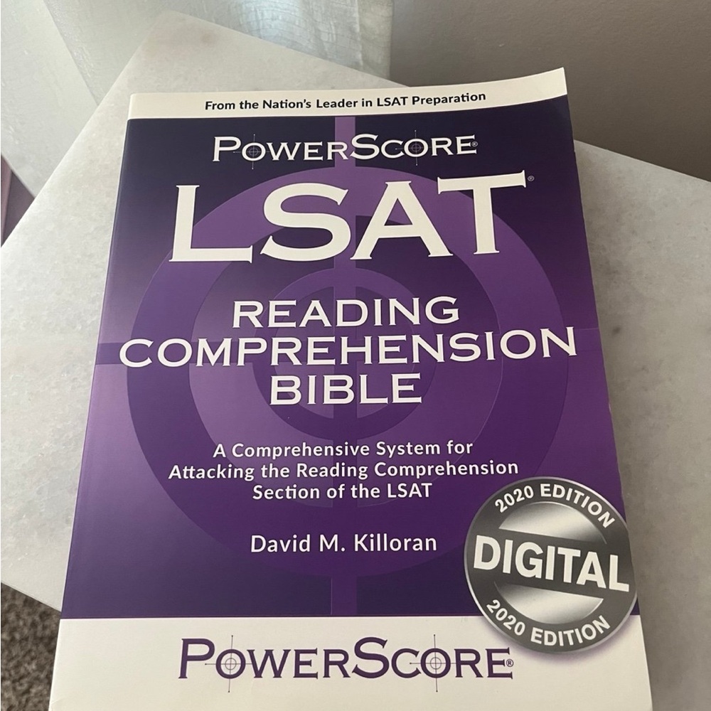 The Powerscore LSAT Reading Comprehension Bible (2020)